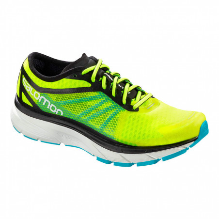 Chaussures Running SALOMON Homme SONIC RA Jaune / Verte AH 2018