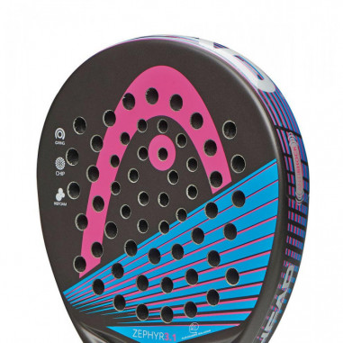 Raquette Padel HEAD Zephyr 3.1 with CB Noir /...