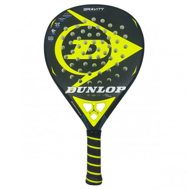 Raquette Padel DUNLOP GRAVITY Noir / Jaune (365...