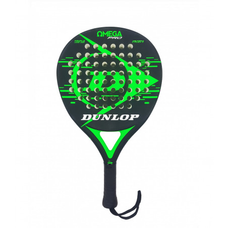 Raquette Padel DUNLOP OMEGA Pro Noir / Vert 2019