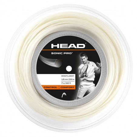 Bobine HEAD Sonic Pro 1.30mm Blanc (200m)