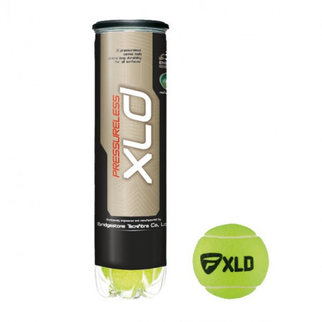 Tubes de 4 balles Entraînement TECNIFIBRE XLD