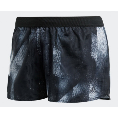 Short Running ASICS Femme Cool 2in1 3.5 short Bleu AH 2018