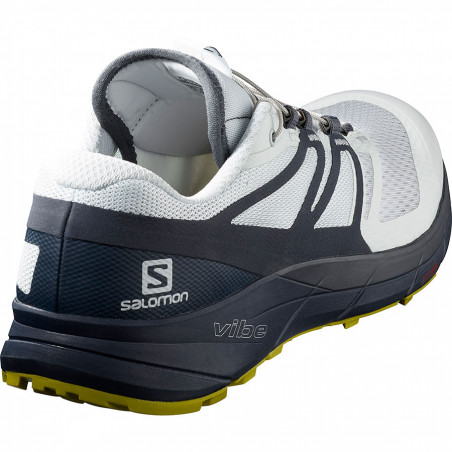 Chaussures Running SALOMON Homme Sense Ride2 Blanc / Bleu PE 2019