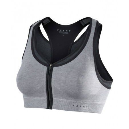 Brassière FALKE Femme Versatility Melange Max Support Grise PE 2019