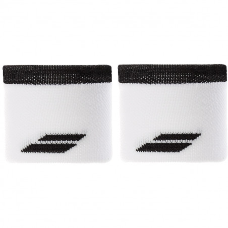 Poignet Eponge BABOLAT Logo  Blanc / Noir 2019