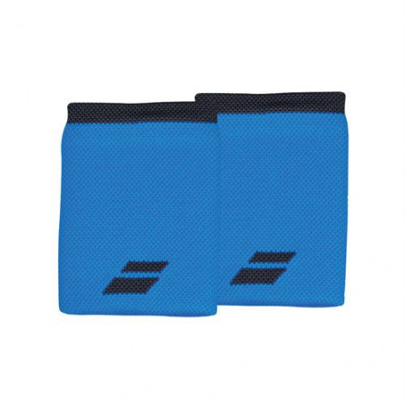 Poignet Eponge BABOLAT Logo Jumbo Bleu / Noir 2019