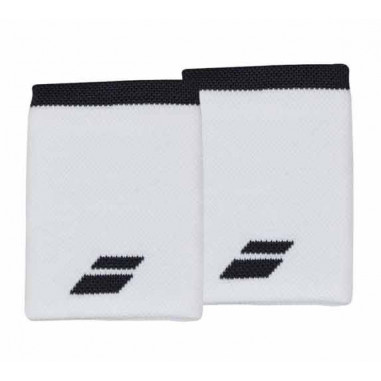 Poignet Eponge BABOLAT Logo Jumbo Blanc / Noir...