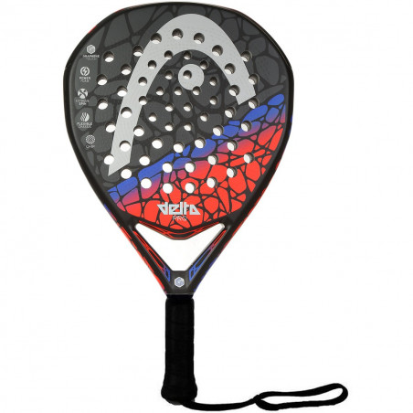 Raquette Padel HEAD Graphene 360 Delta Pro with CB Noir / Bleu / Rouge 2019