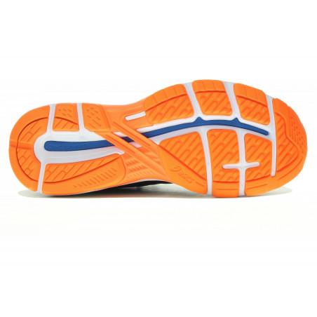 Chaussures Running ASICS Homme GT-2000 7 Noir / Bleu / Orange AH 2019