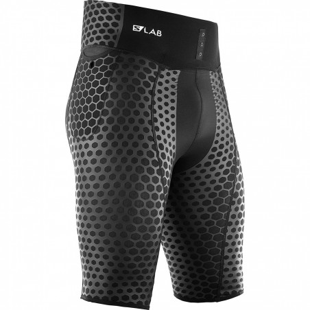 Cuissard Running SALOMON Homme SLAB HEXO HALF Tight Noir AH 2019