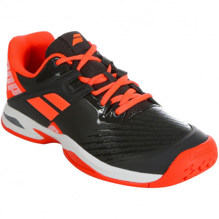 Chaussures BABOLAT Garçon CUD Propulse All Court Junior Gris / Fluo AH 2019