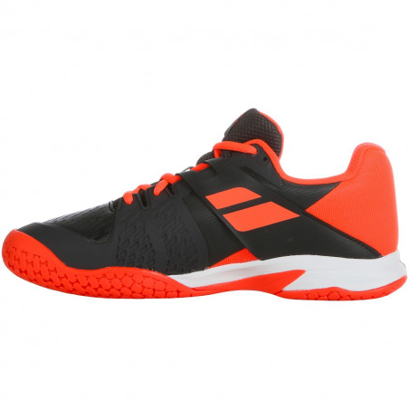 Chaussures BABOLAT Garçon CUD Propulse All Court Junior Noir/Rouge/Fluo AH 2018