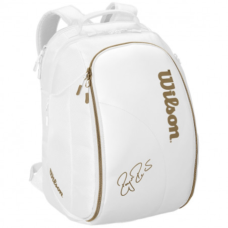 Sac à dos WILSON Federer DNA Backpack Blanc / OR AH 2019