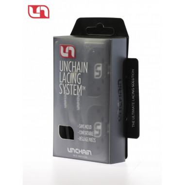 Lacets UNCHAIN Elastic Noir AH 2019