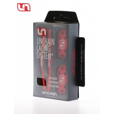 Lacets UNCHAIN Elastic Rouge AH 2019
