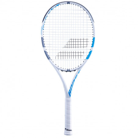 Raquette BABOLAT Boost D Blanc / Bleu Cordée (260 g) 2019