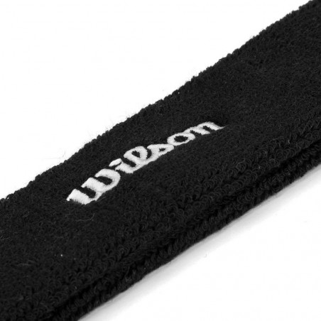 Bandeau Wilson Homme Headband Noir