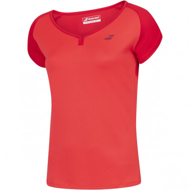 T-Shirt BABOLAT Femme PLAY Cap Sleeve Rouge 2020