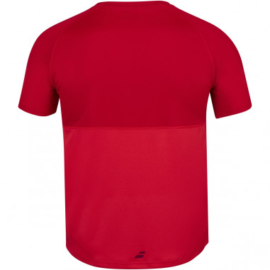 T-Shirt BABOLAT Garçon Junior PLAY Rouge 2020