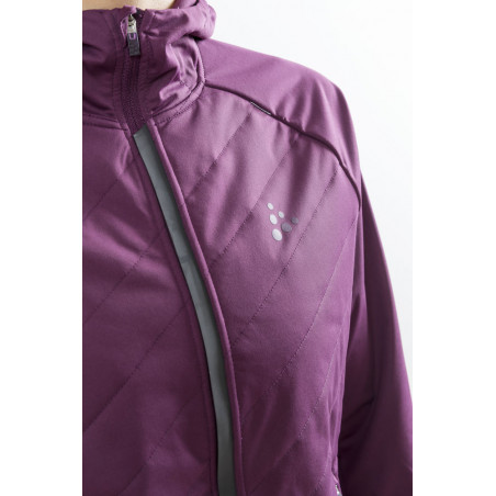 Veste Running CRAFT Femme Urban Run Veste Chaude Violet AH 2018