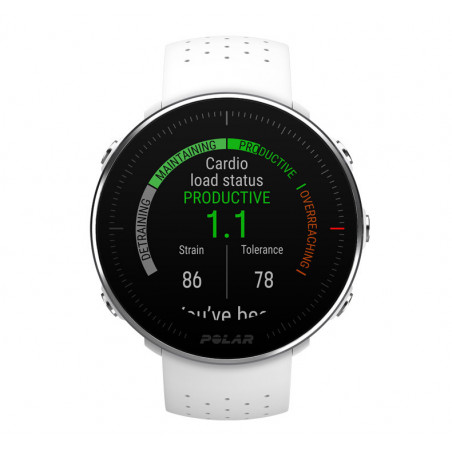 Montre POLAR VANTAGE M Taille S-M Blanche AH 2018