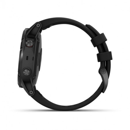 Montre GARMIN Fenix 5Plus Gray Sapphire Edition Noire PE 2018