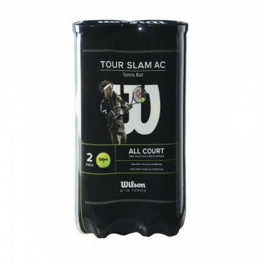 Bipack de 4 balles WILSON Tour Slam All Court