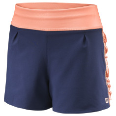 Short WILSON Fille G Core 2.5 Bleu / Saumon PE 2020