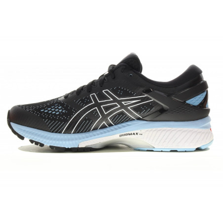 Chaussures Running ASICS Femme GEL-KAYANO 26 Noir / Bleu AH 2019