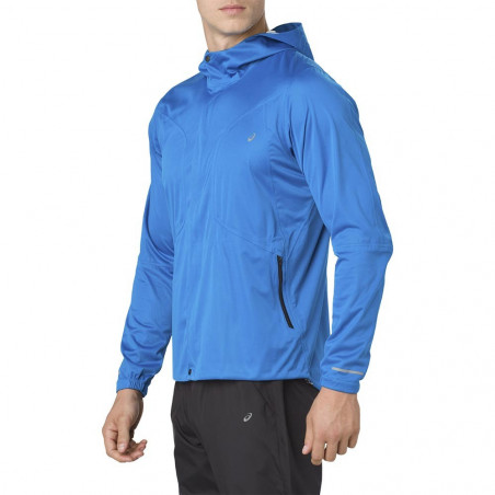 Veste Running ASICS Homme Accelerate Jacket Bleue AH 2018