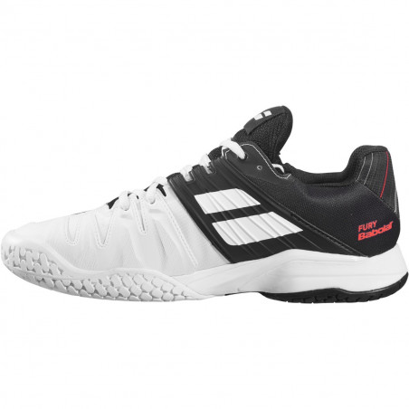 Chaussures BABOLAT Homme Propulse Fury All Court Blanc / Noir / RougPE  2020