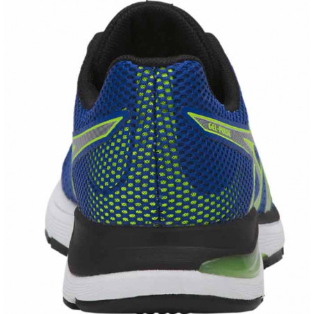 Chaussures Running ASICS Homme GEL-PULSE 10 Bleu / Jaune PE 2019