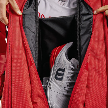 Thermo-Bag WILSON SUPER TOUR 3 Comp Rouge PE 2019